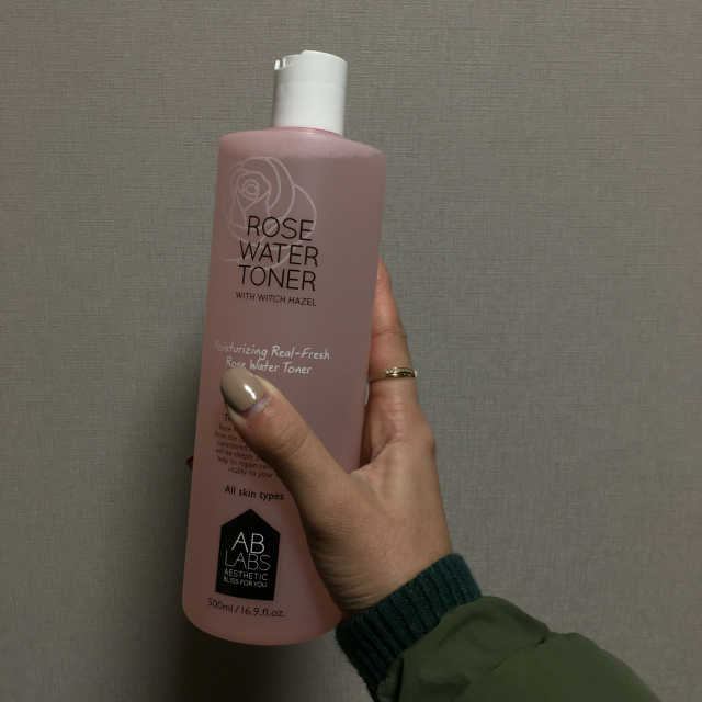 로즈 워터 토너 리뷰 사진