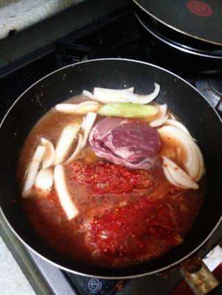 땡땡쿡 더실비김치찌개 2인분 710g 라면사리 포함 — 4.5점을 준 리뷰어가 2020년 2월 올린 사용 사진