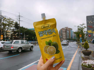 장수농가 리얼깔라만시 — 3.5점을 준 리뷰어가 2018년 4월 올린 사용 사진