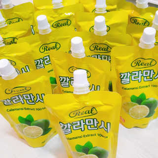 장수농가 리얼깔라만시 — 4점을 준 리뷰어가 2018년 4월 올린 사용 사진