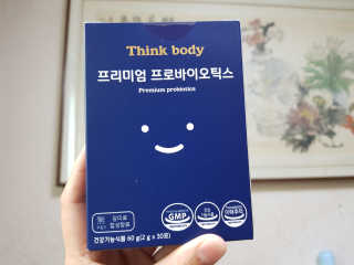 띵크바디 THINKBODY프리미엄프로바이오틱스 유산균 — 5점을 준 리뷰어가 2019년 9월 올린 사용 사진