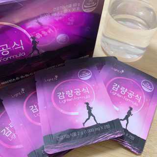 [감량공식] 다이어트 건강기능식품 — 3.5점을 준 리뷰어가 2020년 1월 올린 사용 사진
