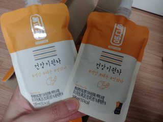 자연원 복다방 2종 100ml 10포씩 — 5점을 준 리뷰어가 2018년 12월 올린 사용 사진