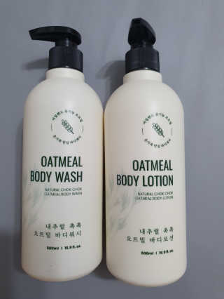 (주)에네스티 내추럴 촉촉  오트밀 바디워시 500ml — 5점을 준 리뷰어가 2019년 11월 올린 사용 사진