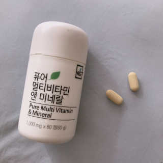네츄럴굿띵스 퓨어 멀티비타민 앤 미네랄 30일분 — 4점을 준 리뷰어가 2019년 1월 올린 사용 사진