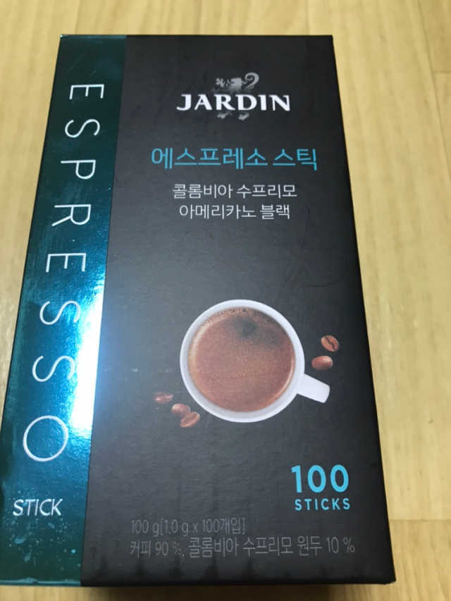 쟈뎅 에스프레소 스틱 아메리카노 블랙 리뷰 사진