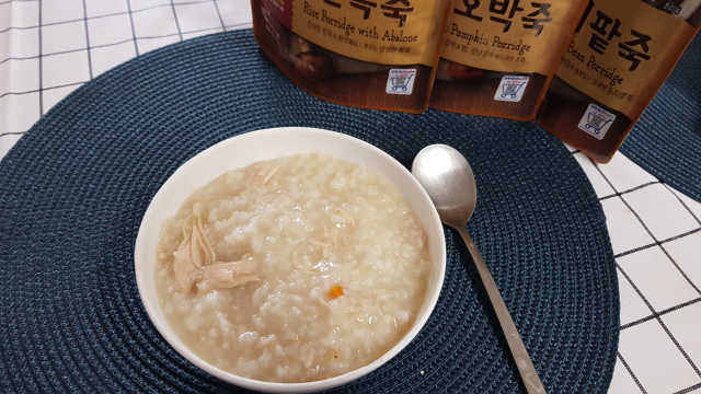 오즈키친 간편죽 4종 리뷰 사진