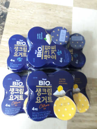 [매일 바이오] 생크림요거트 플레인 12개 + 유자 12개 — 5점을 준 리뷰어가 2019년 6월 올린 사용 사진
