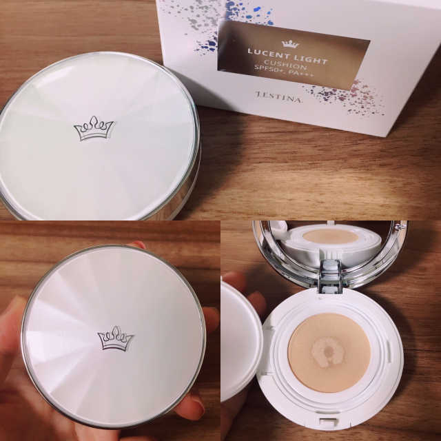 루센트 라이트 쿠션 리뷰 사진