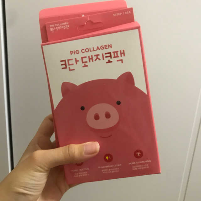 오리지널 미팩토리 3단 돼지코팩 5매입 X 2 리뷰 사진