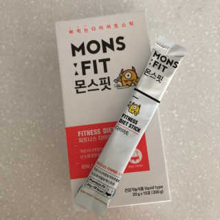 내꺼브랜드 가르시니아 피트니스 다이어트 스틱 MONSFIT — 3.5점을 준 리뷰어가 2019년 6월 올린 사용 사진