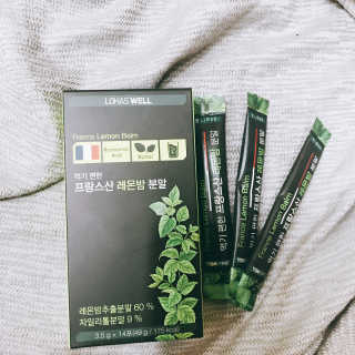 로하스웰 프랑스산 레몬밤 분말 — 5점을 준 리뷰어가 2018년 7월 올린 사용 사진