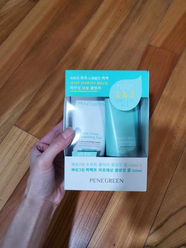 페네그린 약산성 보습 클렌저폼, 클렌징젤 리뷰 사진