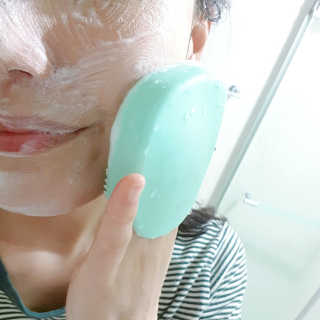 비비또 페이셜 클렌징 브러쉬 2P — 4점을 준 리뷰어가 2019년 6월 올린 사용 사진