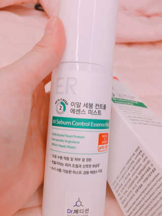 Dr.메디션 이알세붐컨트롤 에센스미스트 [피지조절] — 4.33점을 준 리뷰어가 2018년 8월 올린 사용 사진