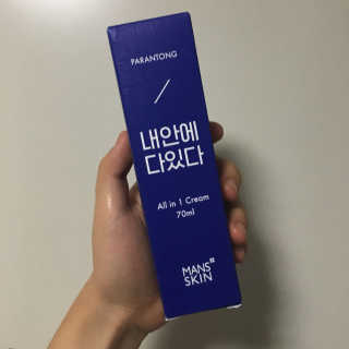 맨즈스킨 파란통 내안에다있다 — 4.83점을 준 리뷰어가 2017년 11월 올린 사용 사진