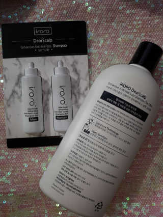 IRORO DearScalp Enhancive Anti-Hair Loss Shampoo-M — 5점을 준 리뷰어가 2019년 10월 올린 사용 사진