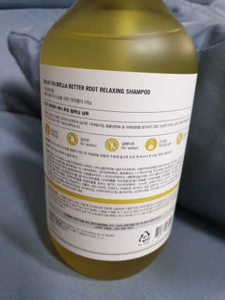 달리프 클로렐라 베러 루트 릴렉싱 샴푸 500ml — 5점을 준 리뷰어가 2019년 6월 올린 사용 사진