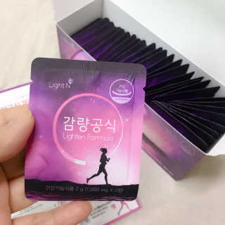[감량공식] 다이어트 건강기능식품 — 2점을 준 리뷰어가 2019년 12월 올린 사용 사진