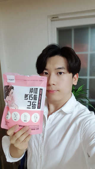 조이뉴트라 피쉬콜라겐골드 — 4점을 준 리뷰어가 2018년 8월 올린 사용 사진