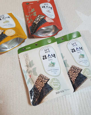 더빈트 와삭바삭 김스낵 — 4점을 준 리뷰어가 2019년 12월 올린 사용 사진