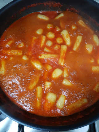 미쓰리떡볶이 just 10 min 패키지 — 4점을 준 리뷰어가 2018년 5월 올린 사용 사진