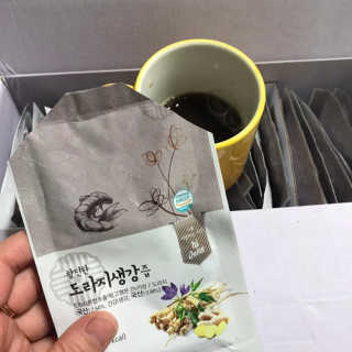 [하이헬스] 환절기에 좋은 참진한 도라지생강즙 30포 — 5점을 준 리뷰어가 2019년 11월 올린 사용 사진