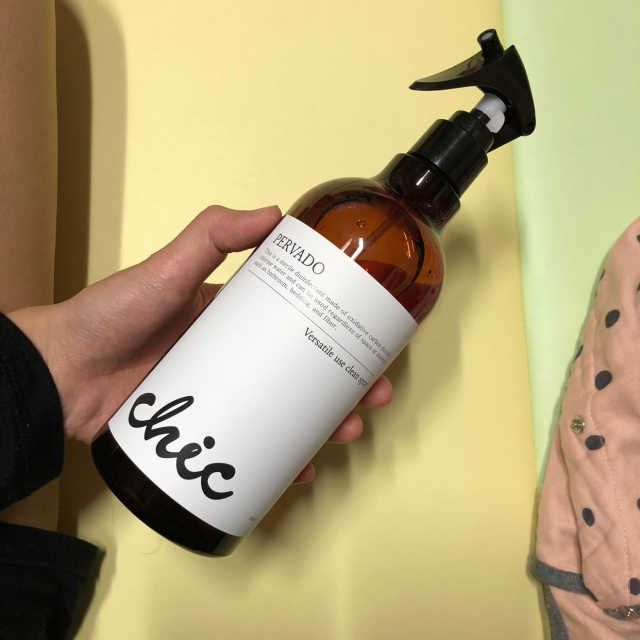 산소계 살균소독제 칙, CHIC 500ml 리뷰 사진