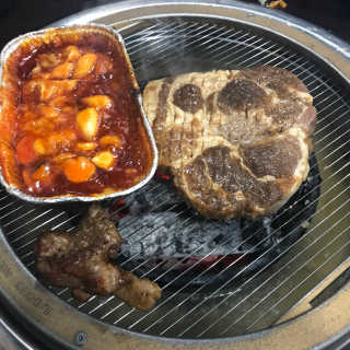 [두툼갈비] 두툼갈비 2인분 + 매콤치즈버섯 set — 5점을 준 리뷰어가 2018년 10월 올린 사용 사진