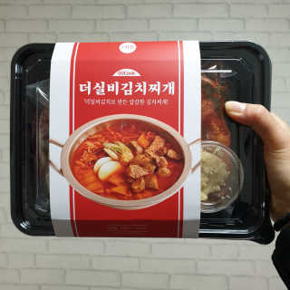땡땡쿡 더실비김치찌개 2인분 710g 라면사리 포함 — 5점을 준 리뷰어가 2020년 2월 올린 사용 사진
