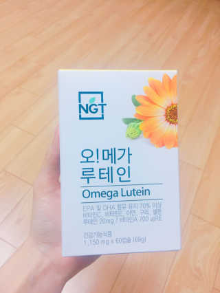 네츄럴굿띵스 오!메가루테인 60일분 — 4.33점을 준 리뷰어가 2017년 11월 올린 사용 사진