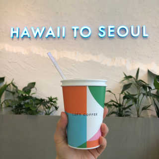 루프트커피명동점 [루프트커피 광화문점] 커피 + 마카롱 세트 — 4점을 준 리뷰어가 2019년 4월 올린 사용 사진