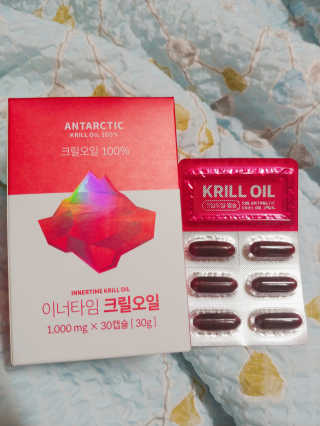 이너블릭 이너타임 크릴오일 — 5점을 준 리뷰어가 2019년 12월 올린 사용 사진