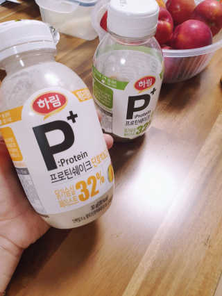 하림 P+ 닭가슴살 프로틴 쉐이크 — 5점을 준 리뷰어가 2019년 6월 올린 사용 사진