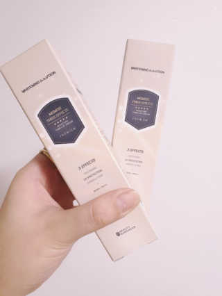 메이메리 쓰리이펙츠 모이스처 톤업크림 50ml — 5점을 준 리뷰어가 2019년 12월 올린 사용 사진