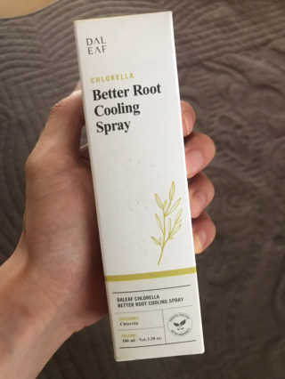 달리프 클로렐라 베러 루트 쿨링 스프레이 100ml — 4점을 준 리뷰어가 2019년 6월 올린 사용 사진