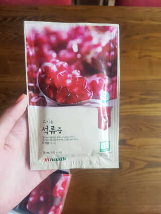 [하이헬스] 정말 진하고 맛있는 유기농 석류즙 30포 — 5점을 준 리뷰어가 2019년 11월 올린 사용 사진