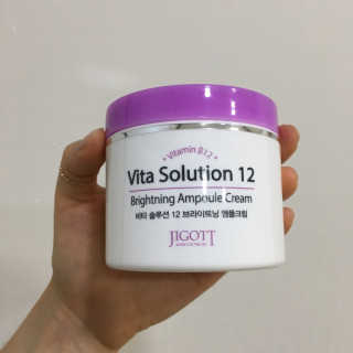 지고트 비타솔루션12 브라이트닝 앰플 크림 100ml — 4점을 준 리뷰어가 2019년 7월 올린 사용 사진