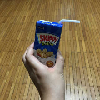 스키피피넛우유 스키피 피넛버터우유 — 5점을 준 리뷰어가 2019년 11월 올린 사용 사진