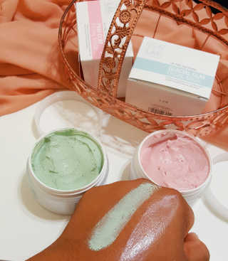 Dr.pore tightening pink clay facial mask — 4.5점을 준 리뷰어가 2018년 9월 올린 사용 사진