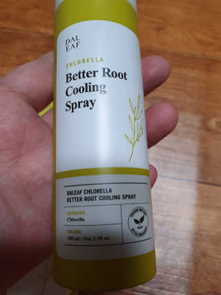 달리프 클로렐라 베러 루트 쿨링 스프레이 100ml — 3점을 준 리뷰어가 2019년 7월 올린 사용 사진
