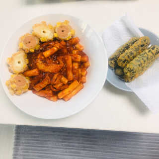 화곡미담 옛날 떡볶이 — 3점을 준 리뷰어가 2020년 2월 올린 사용 사진
