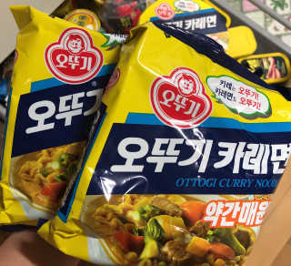 오뚜기카레면 2차 모집 — 5점을 준 리뷰어가 2019년 2월 올린 사용 사진