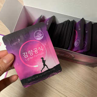 [감량공식] 다이어트 건강기능식품 — 3.5점을 준 리뷰어가 2020년 1월 올린 사용 사진