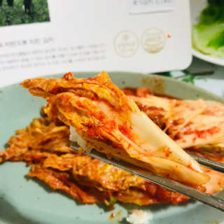 이킴 포기김치 — 5점을 준 리뷰어가 2019년 12월 올린 사용 사진