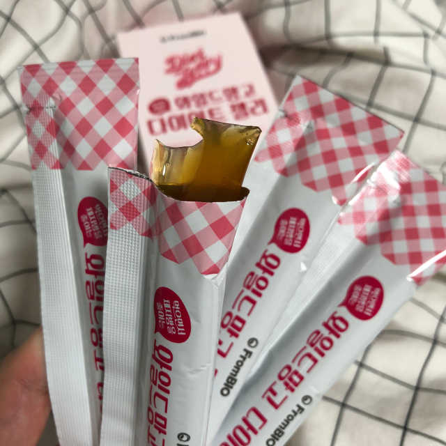 다이어트엔와일드망고 젤리 리뷰 사진