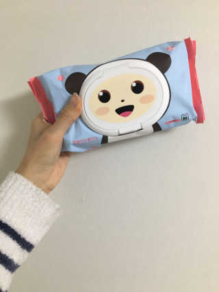 달곰이 물티슈 — 5점을 준 리뷰어가 2017년 4월 올린 사용 사진