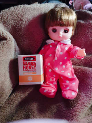 SWISSE 스위스 마누카 허니 디톡시파잉 페이셜 마스크 — 4.5점을 준 리뷰어가 2020년 1월 올린 사용 사진
