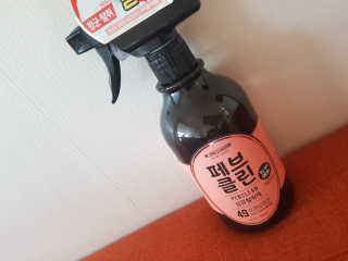 더블유드레스룸 페브클린 500ml — 5점을 준 리뷰어가 2018년 8월 올린 사용 사진