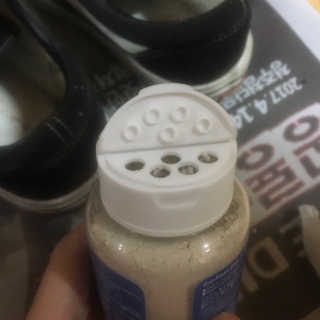 [에코후레쉬] 천연 발냄새제거제 — 3점을 준 리뷰어가 2019년 5월 올린 사용 사진
